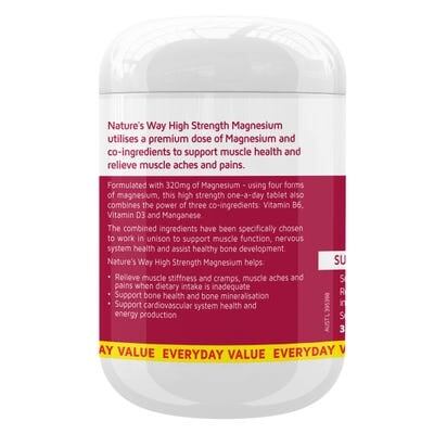 Natures Way High Strength Magnesium