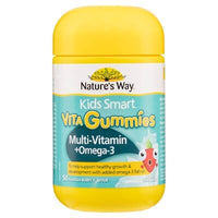 Natures Way Kids Smart Vita Gummies Multi-Vitamin + Omega-3 | Mr Vitamins