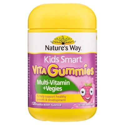 Natures Way Kids Smart Vita Gummies Multivitamin And Vegies
