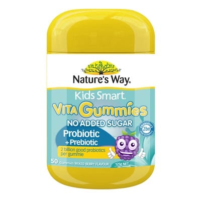Natures Way Kids Smart Vita Gummies Probiotic + Prebiotic