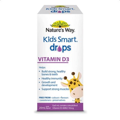 Natures Way Kids Smart Vitamin D3 Drops