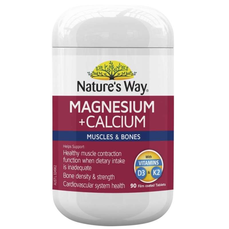 Natures Way Magnesium + Calcium