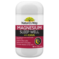 Natures Way Magnesium Sleep Well with Kava