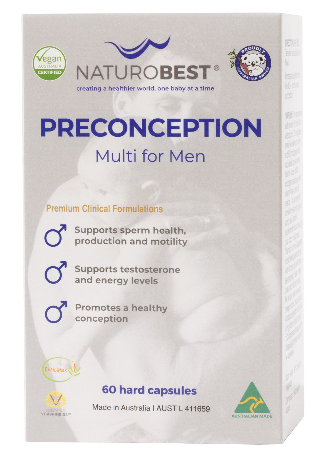 Naturobest Preconception Multi For Men