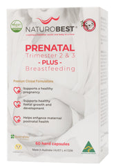 Naturobest Prenatal Trimester 2 And 3 Plus Breastfeeding