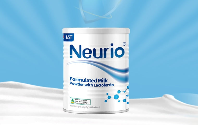 Neurio Formulated Milk Powder with Lactoferrin 1g*60 Sachets (Platinum) | Mr Vitamins