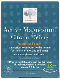 New Nordic Active Magnesium Citrate | Mr Vitamins
