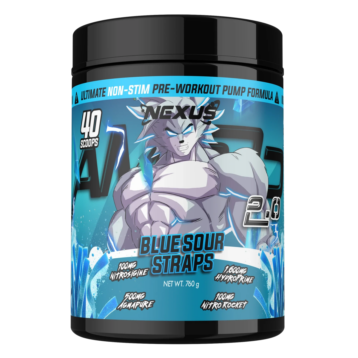 Nexus AMP3D 2.0 Non Stim Pre Workout
