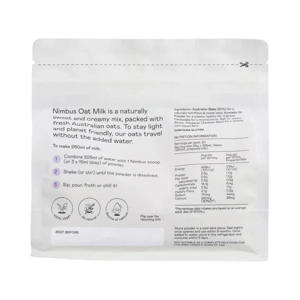 Nimbus Oat Milk Powder