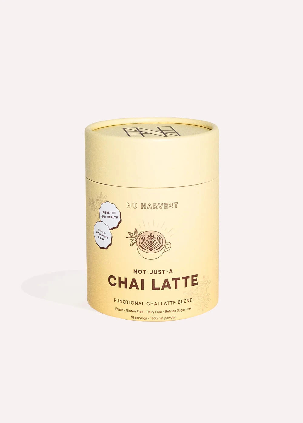 NU HARVEST CHAI LATTE 180G