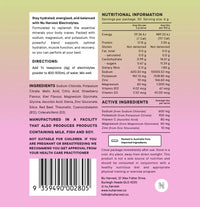 NU HARVEST ELECTROLYTES STRAWBERRY KIWI 180G | Mr Vitamins