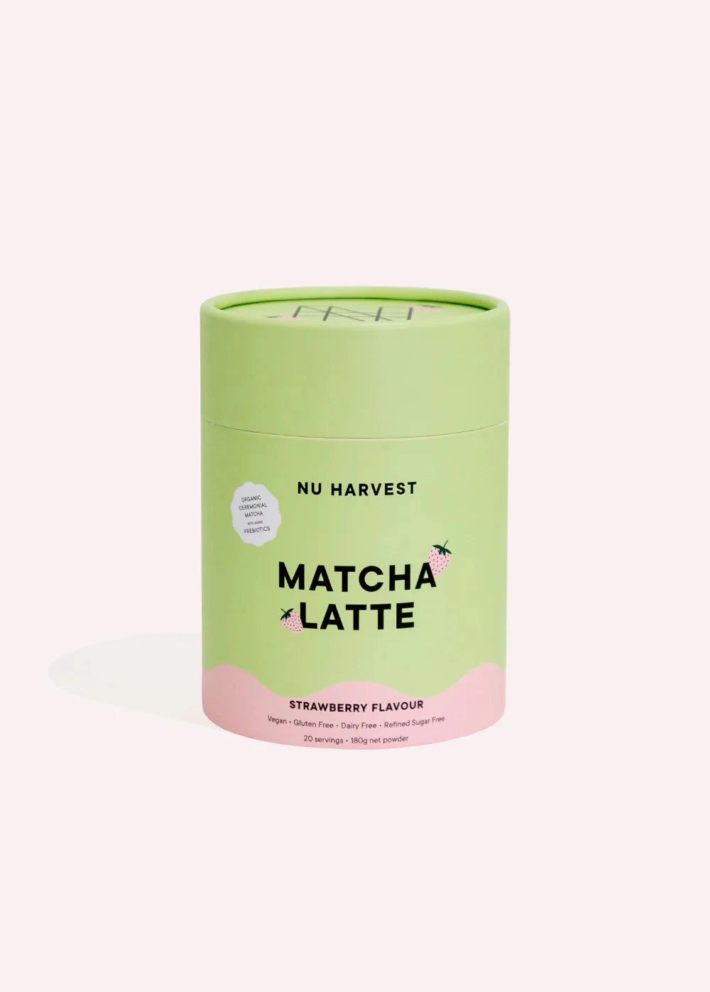 NU HARVEST MATCHA LATTE STRAWBERRY 180G