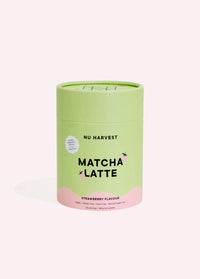 NU HARVEST MATCHA LATTE STRAWBERRY 180G