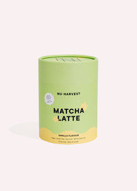 NU HARVEST MATCHA LATTE VANILLA 180G