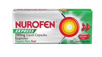 Nurofen Zavance 200mg Liquid Capsules | Mr Vitamins