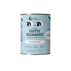 Nutra Organics Gutsy Gummies (Gut Loving Snack) Blueberry