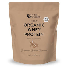NUTRA ORGANICS Organic Whey Protein Chocolate 750g