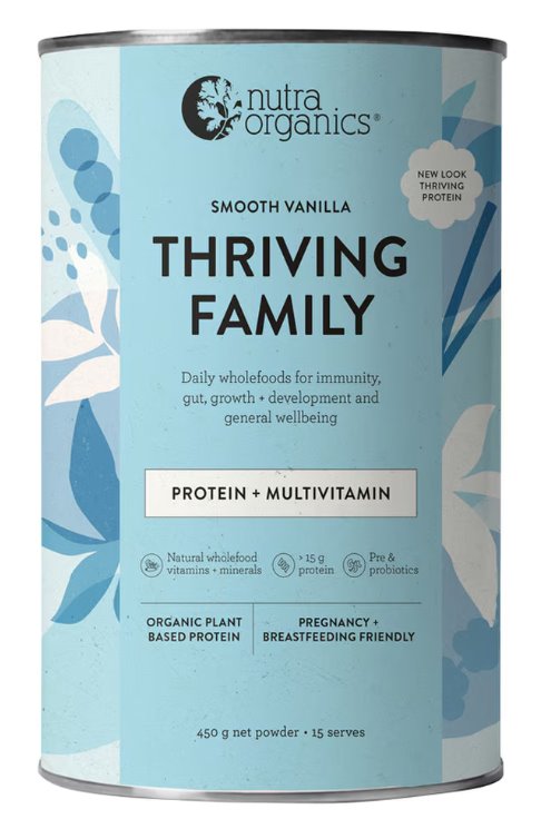 Nutra Organics Thriving Protein Vanilla