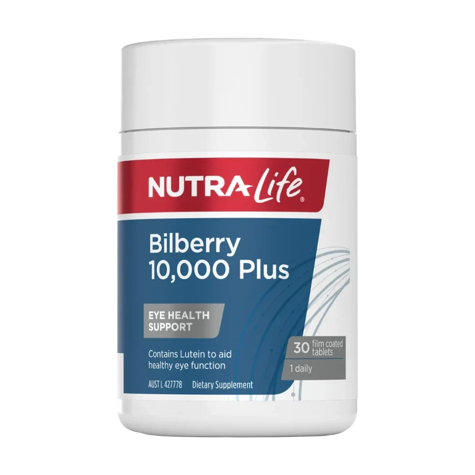 Nutralife Bilberry 10000 Plus Lutein Complex | Mr Vitamins