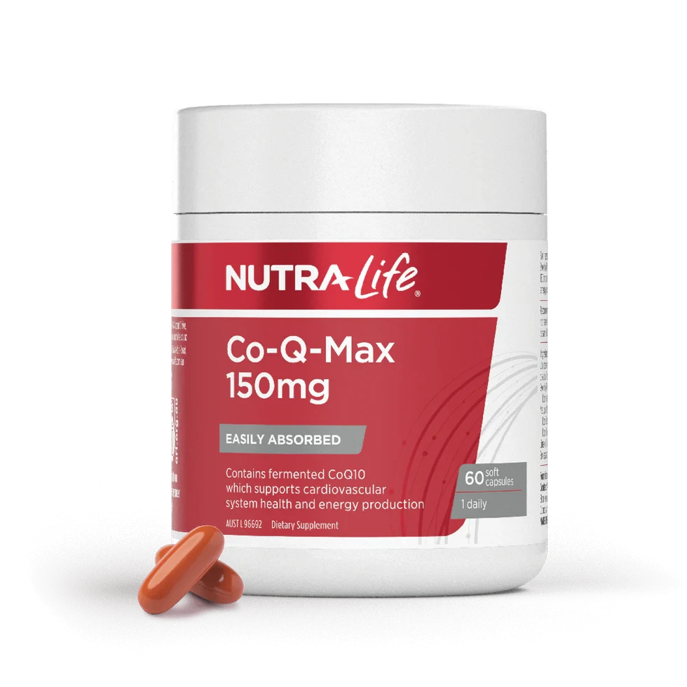 Nutralife Co-Q-Max 150mg | Mr Vitamins