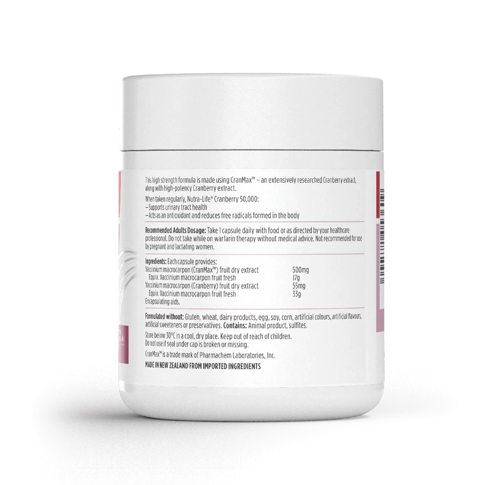 Nutralife Cranberry 50000 | Mr Vitamins