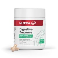 Nutralife Digestive Enzymes 120 Capsules | Mr Vitamins
