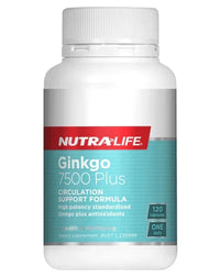 Nutralife Ginkgo 7500 Plus | Mr Vitamins