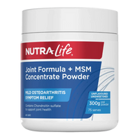 Nutralife Glucosamine Chondroitin Msm Joint Food Concentrate (Unflavoured) Powder | Mr Vitamins