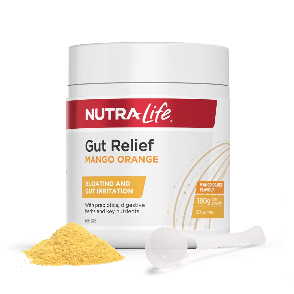 Nutralife Gut Relief With Prebiotics Powder | Mr Vitamins