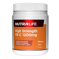 Nutralife High Strength Vitamin C 1200mg 150 Tablets | Mr Vitamins