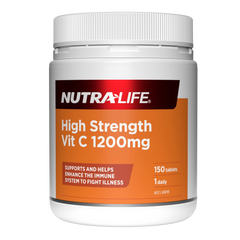 Nutralife High Strength Vitamin C 1200mg 150 Tablets