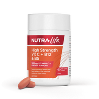 Nutralife High Strength Vitamin C + B12 & B5 | Mr Vitamins