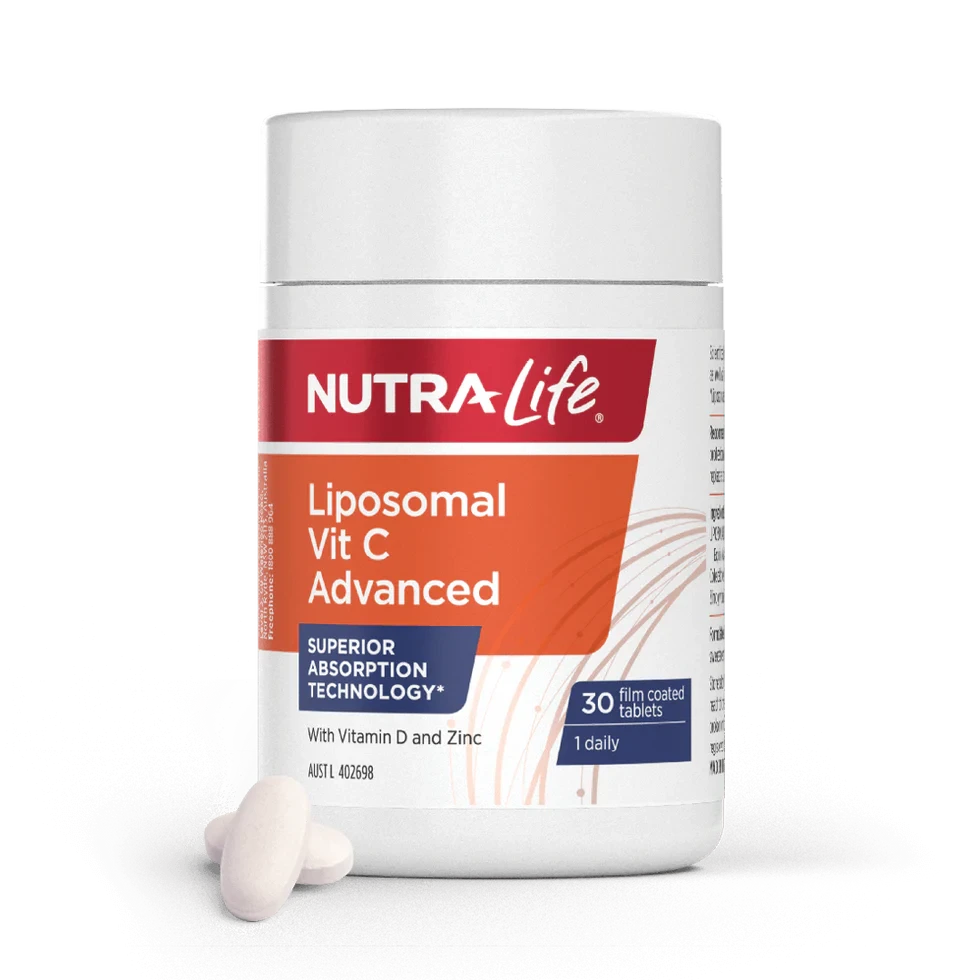 Nutralife Liposomal Vitamin C Advanced 30 Tablets | Mr Vitamins