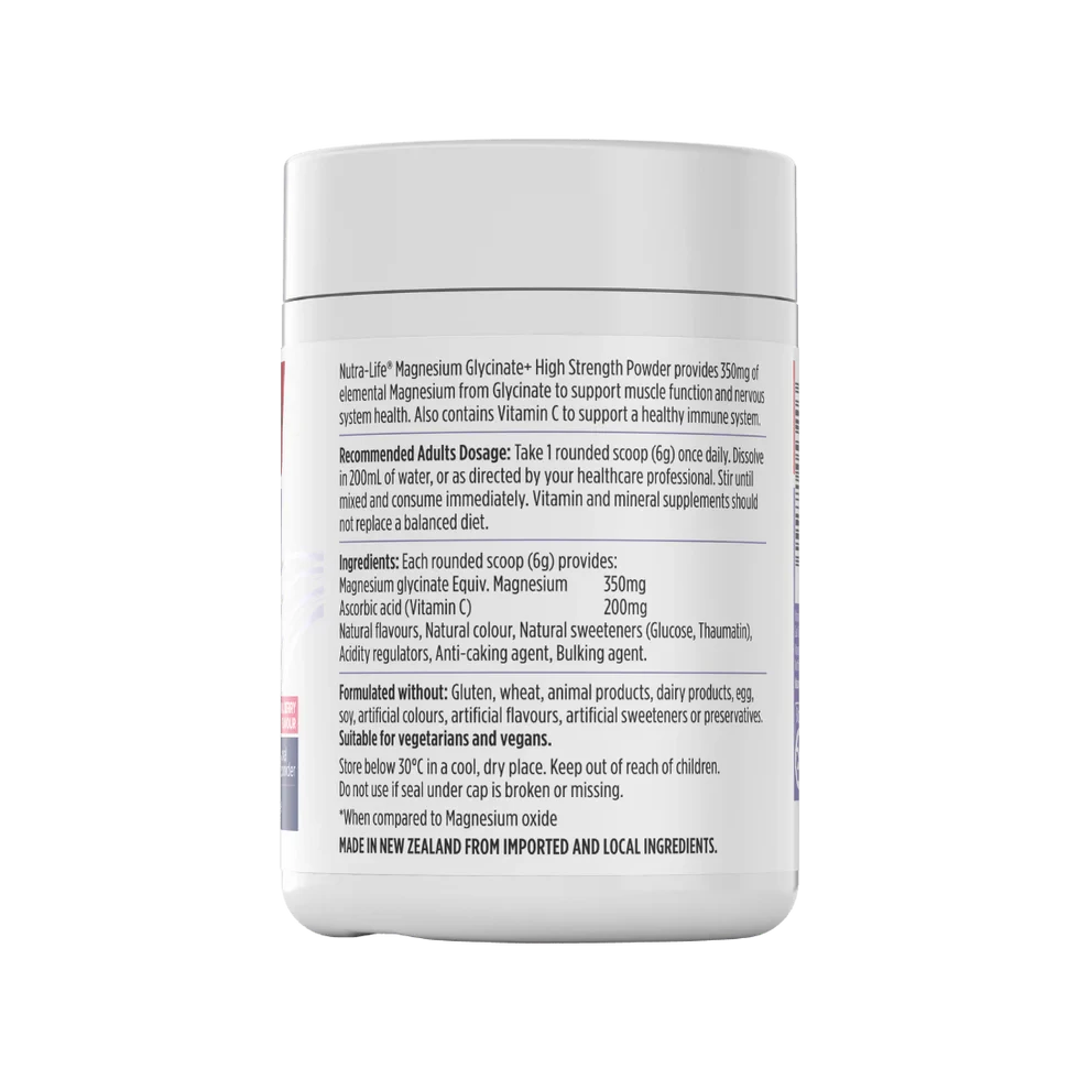 Nutralife Magnesium Glycinate Powder | Mr Vitamins