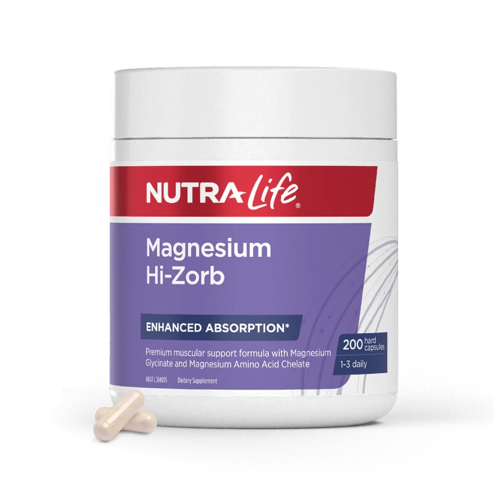 Nutralife Magnesium Hi-Zorb 200 Capsules | Mr Vitamins