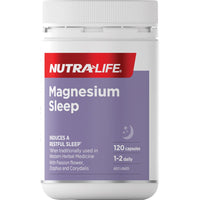 Nutralife Magnesium Sleep 120 Capsules | Mr Vitamins