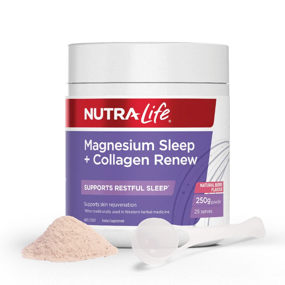 Nutralife Magnesium Sleep + Collagen Renew Powder | Mr Vitamins