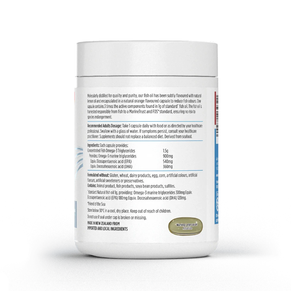 Nutralife Omega 3 Triple Strength Odourless Fish Oil | Mr Vitamins