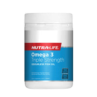 Nutralife Omega 3 Triple Strength Odourless Fish Oil | Mr Vitamins