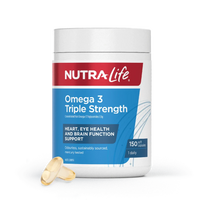 Nutralife Omega 3 Triple Strength Odourless Fish Oil | Mr Vitamins