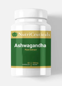 Nutriceuticals Ashwagandha 60 Capsules | Mr Vitamins
