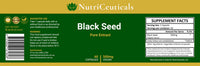 Nutriceuticals Black Seed 60 Capsules