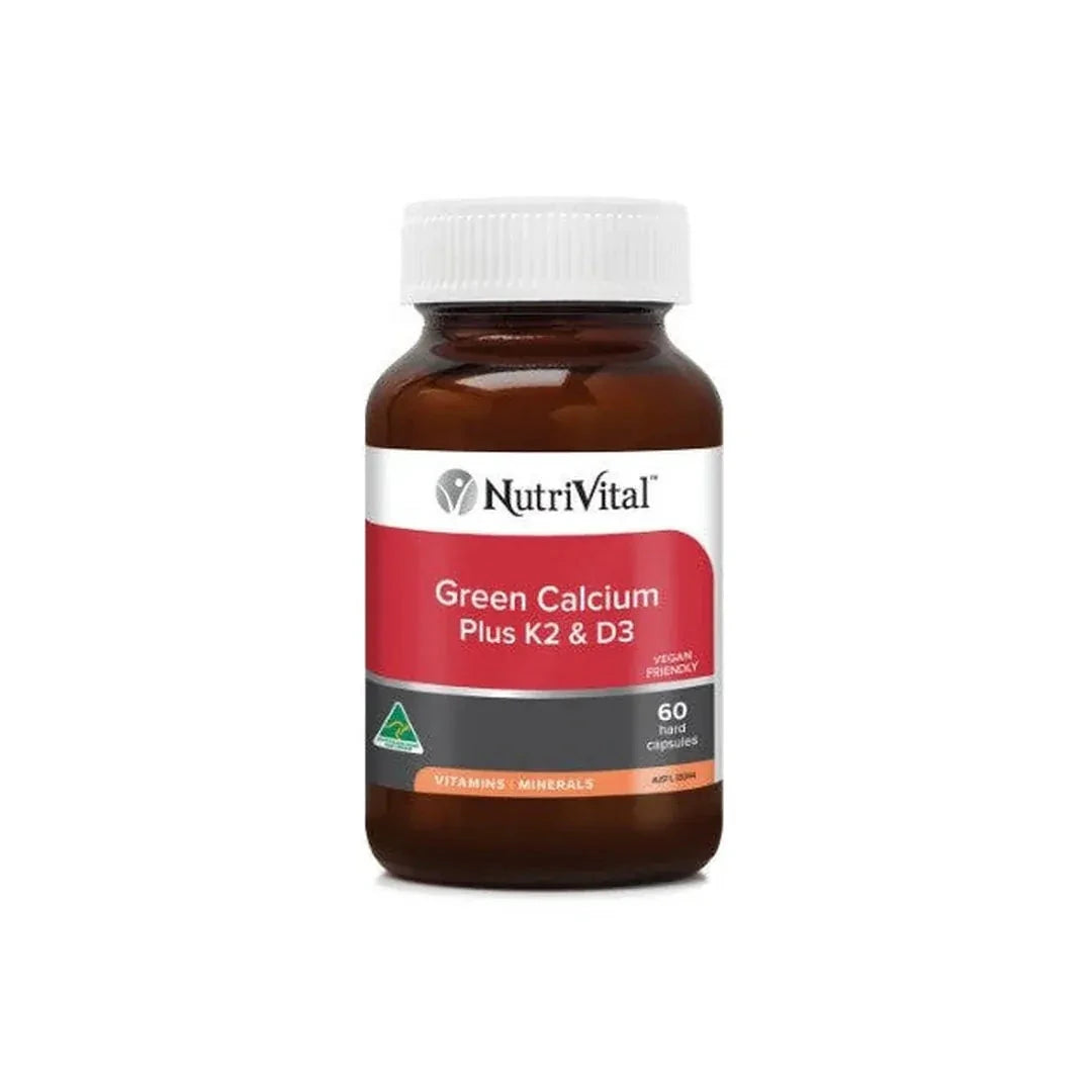 Nutrivital Green Calcium Plus K2 and D3 | Mr Vitamins