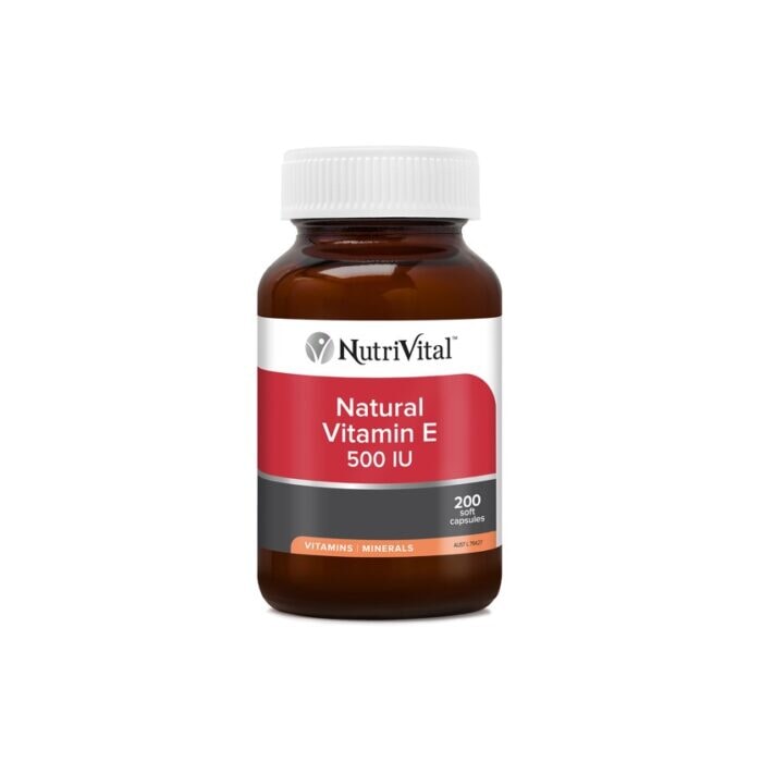 Nutrivital Natural Vitamin E 500iu