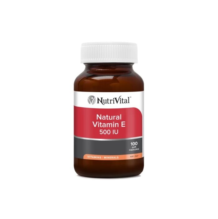 Nutrivital Natural Vitamin E 500iu