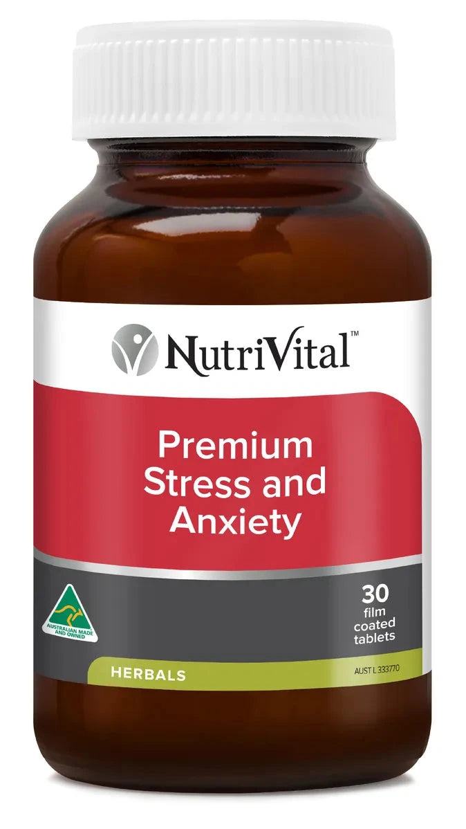Nutrivital Premium Stress and Anxiety | Mr Vitamins