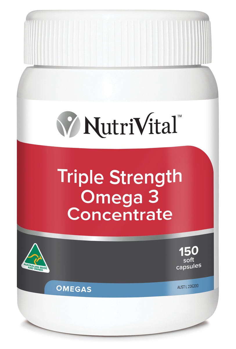 Nutrivital Triple Strength Omega 3 Concentrate