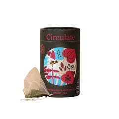 OKU NEW ZEALAND CIRCULATE KAWAKAWA & HOROPITO HEART TEA
