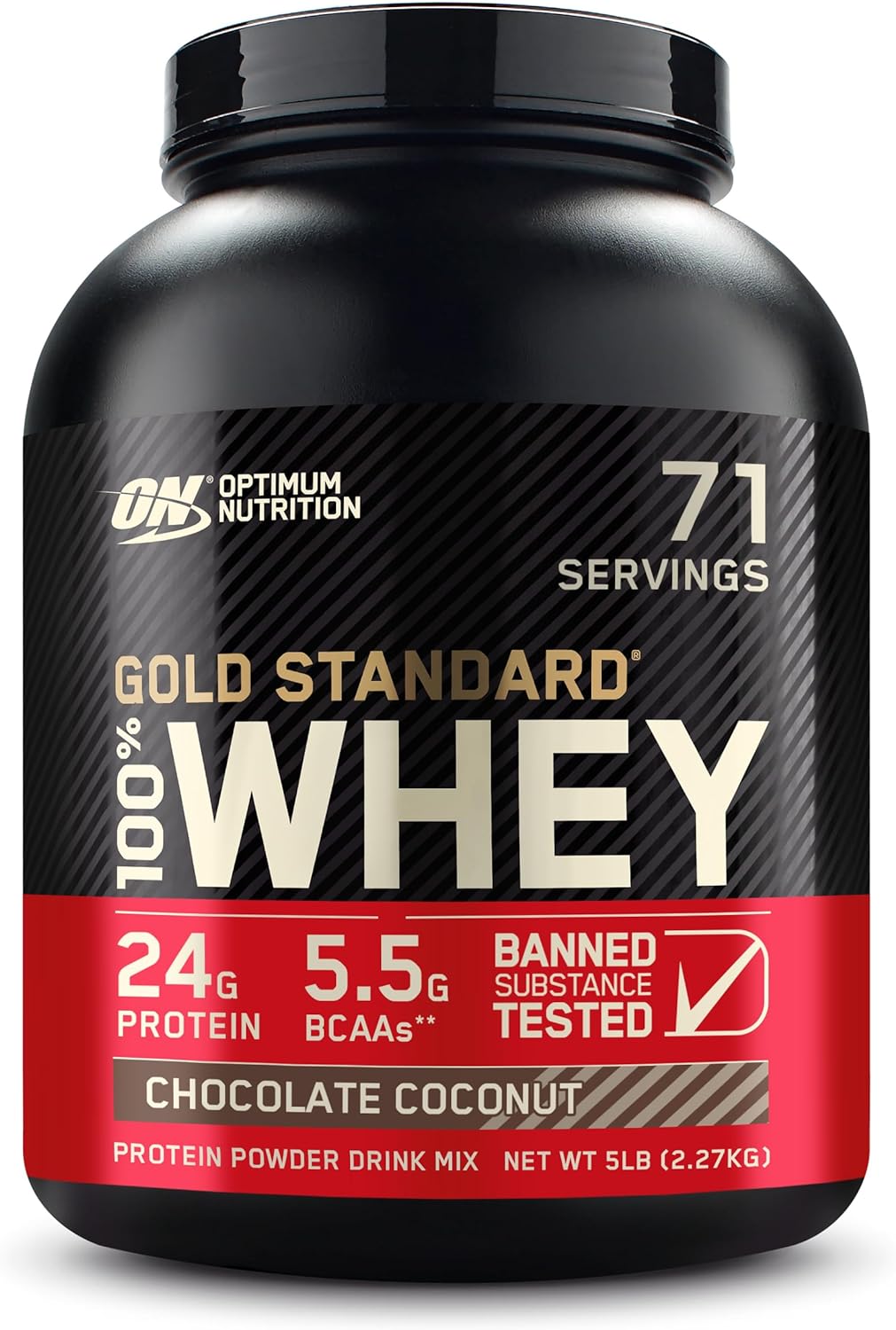Optimum Nutrition Gold Standard 100% Whey Chocolate Coconut 2.27kg