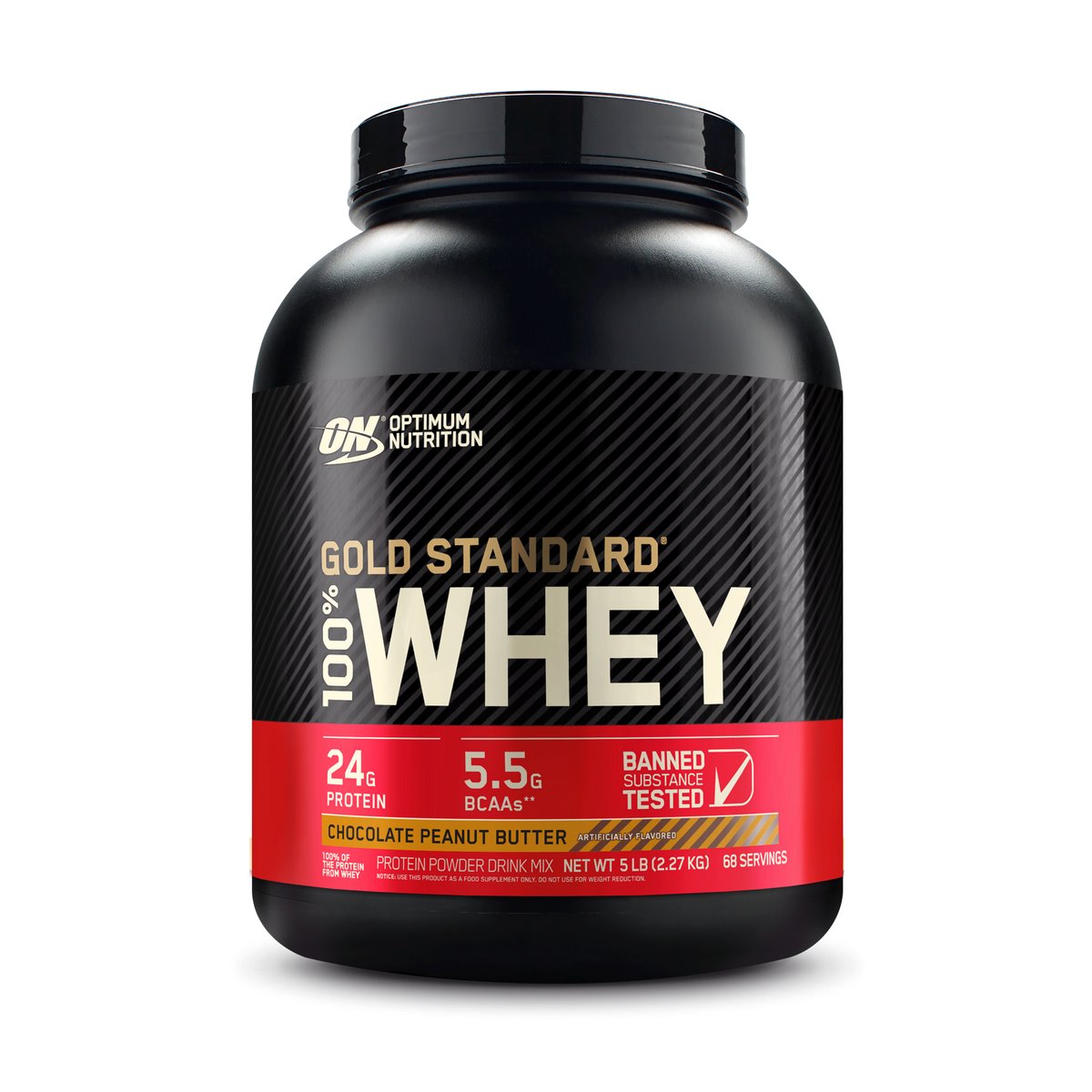 Optimum Nutrition Gold Standard 100% Whey Chocolate Peanut Butter 2.27kg